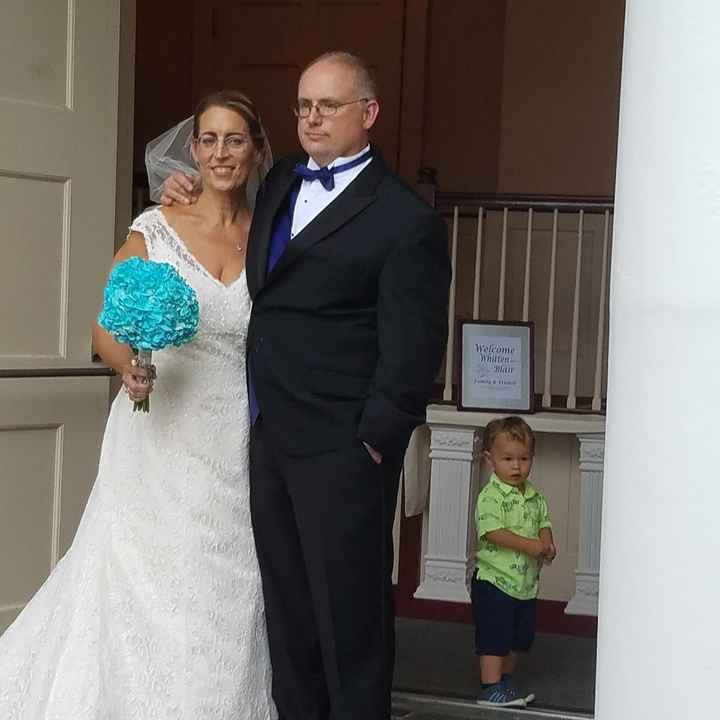 Officially Mrs. Blair