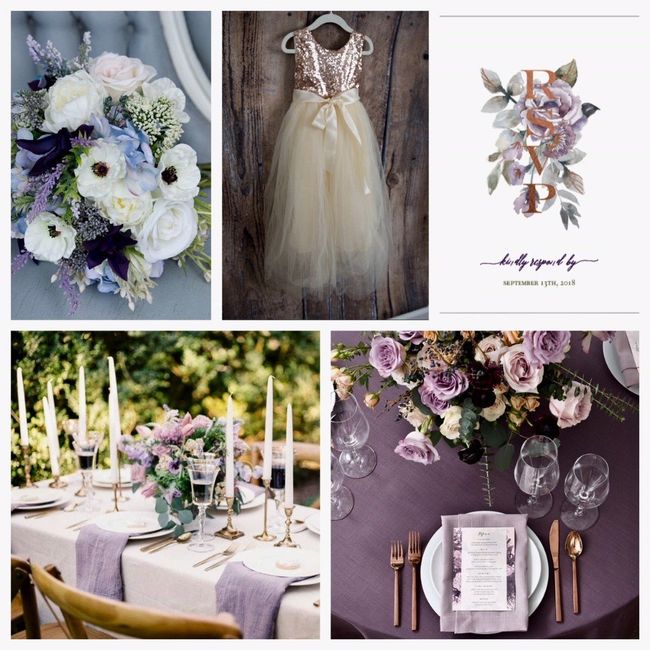 Purple and Rose gold? 2