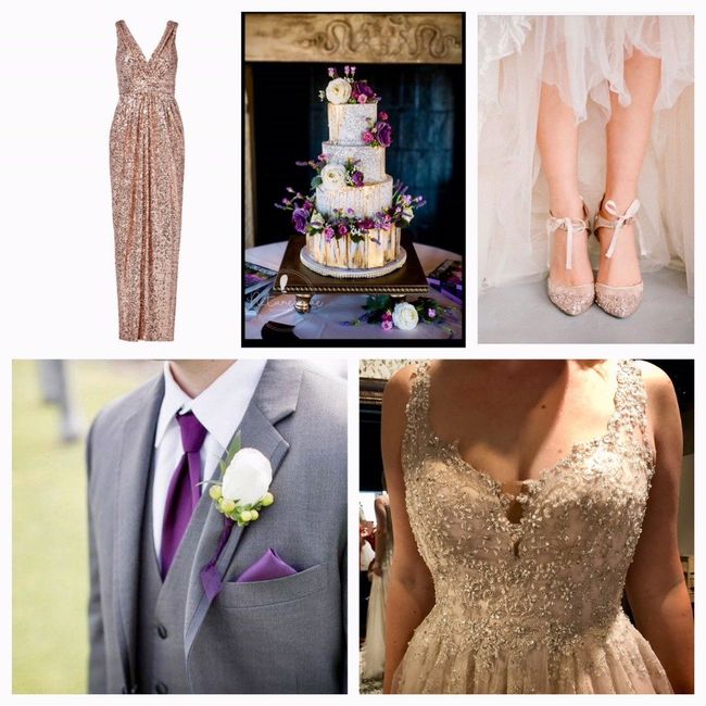 Purple and Rose gold? 3