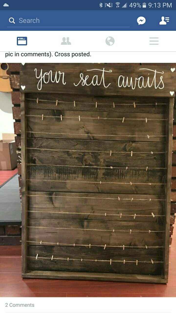 Seating Chart ideas