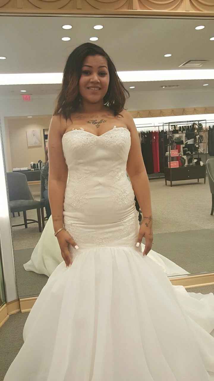 The dresses that didn't make the cut.