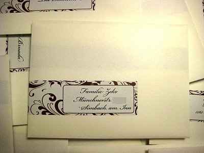 Addressing invitations- calligraphy yes or no?