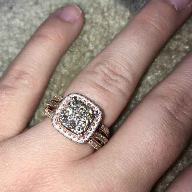 i need opinions on wedding band - 1