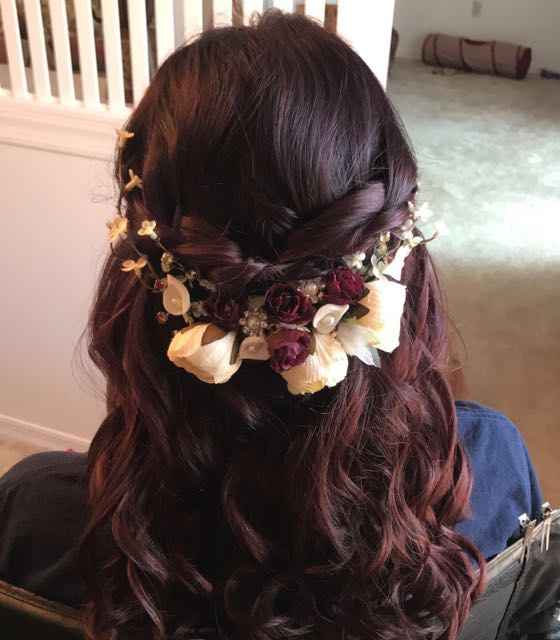 i finally had my hair and makeup trial! - 1