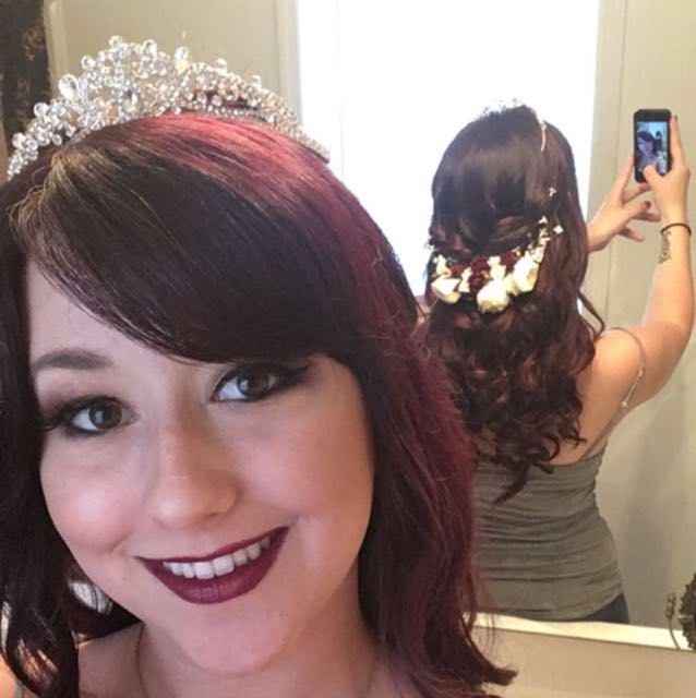 i finally had my hair and makeup trial! - 4