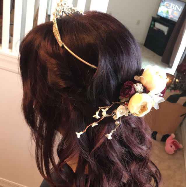 i finally had my hair and makeup trial! - 3