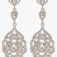 Gold Accessories and Ivory Dress - 3