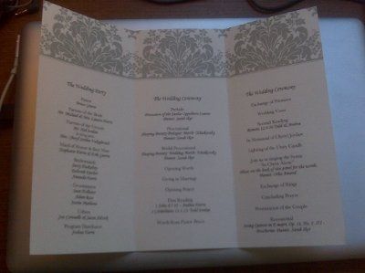 Wedding Programs