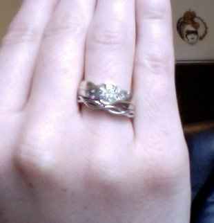 Having second thoughts about my wedding band...(pic)
