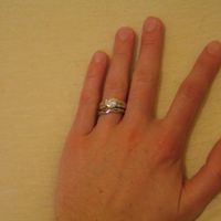 Let me see your ring! WITH the band(s)!