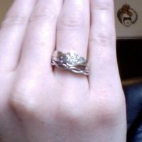 Having second thoughts about my wedding band...(pic)