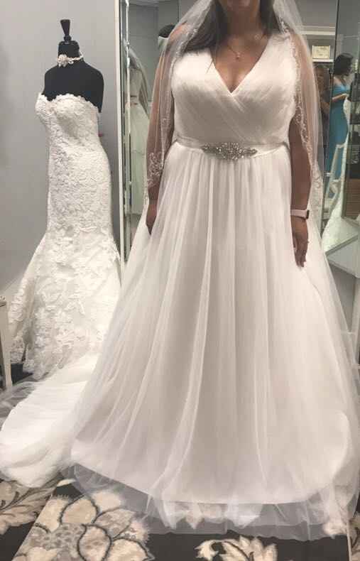  Possible dress regret? Thanks weight loss. - 1