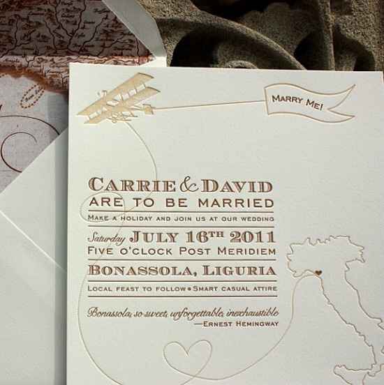 Help with Destination Wedding Invitations