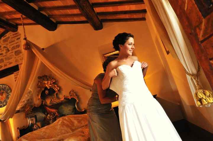 Tell me about your bridal suite...