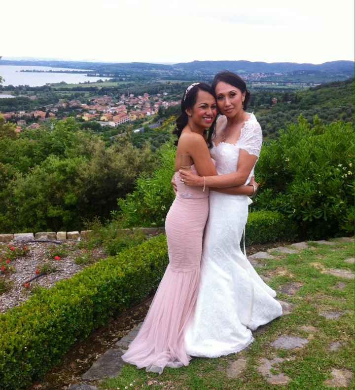 2nd set of pics. Some non-professional pics from my wedding in Italy!