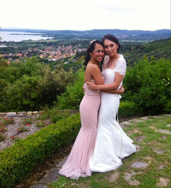 2nd set of pics. Some non-professional pics from my wedding in Italy!