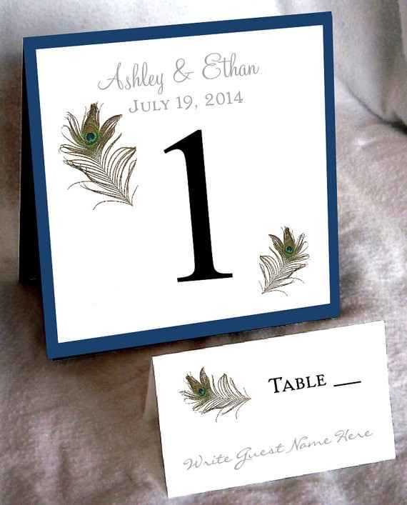 Unique Table Number Ideas