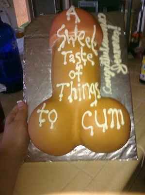 I love my Bach party cake