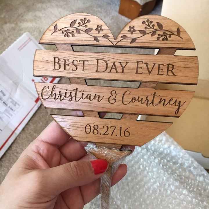 Cake topper fun!