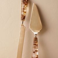 Cake knife & server - 1