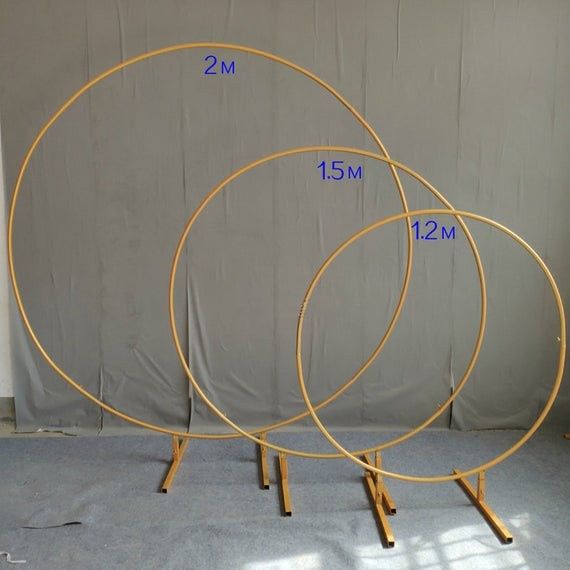 Metal Circle Arch for Backdrop 1