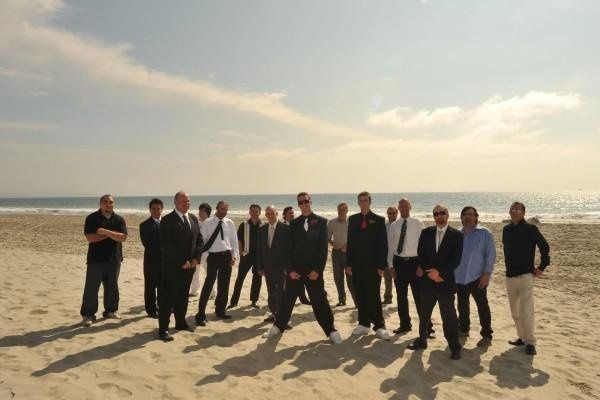Options for groomsmen footwear on beach...No toes showing please but still cool  and comfortable