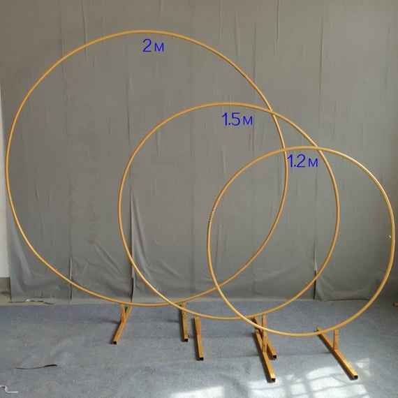 Metal Circle Arch for Backdrop - 1