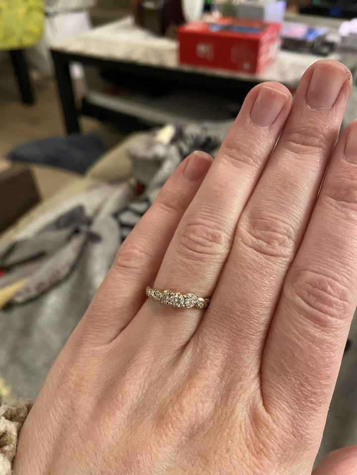 Soldering Wedding and Engagement ring - 1