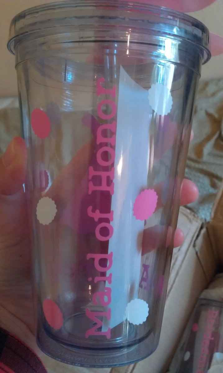 Bridesmaid Tumblers came!