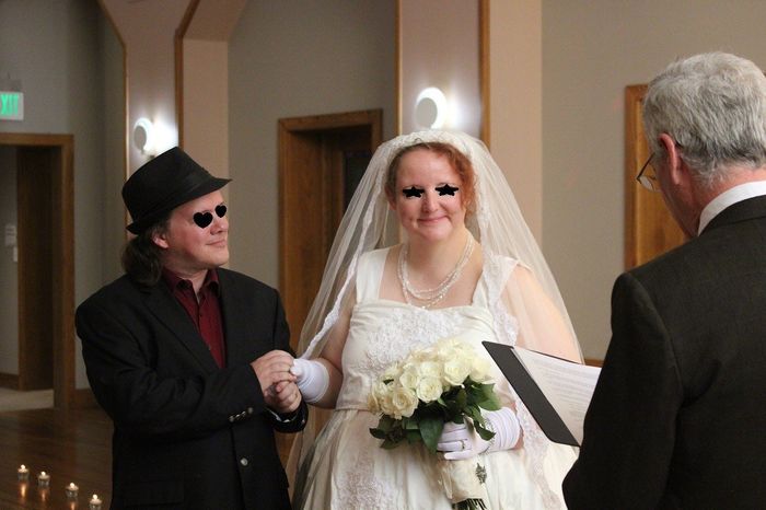 BAM and finally said 'Yes to the dress! ' lol