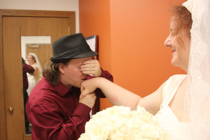 BAM and finally said 'Yes to the dress! ' lol