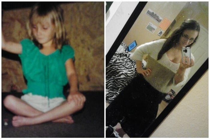 Just for fun- Then and now!