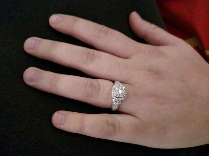 Let's see your engagement rings
