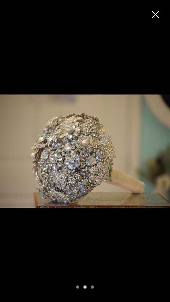 Brooch bouquet, yay or nay?