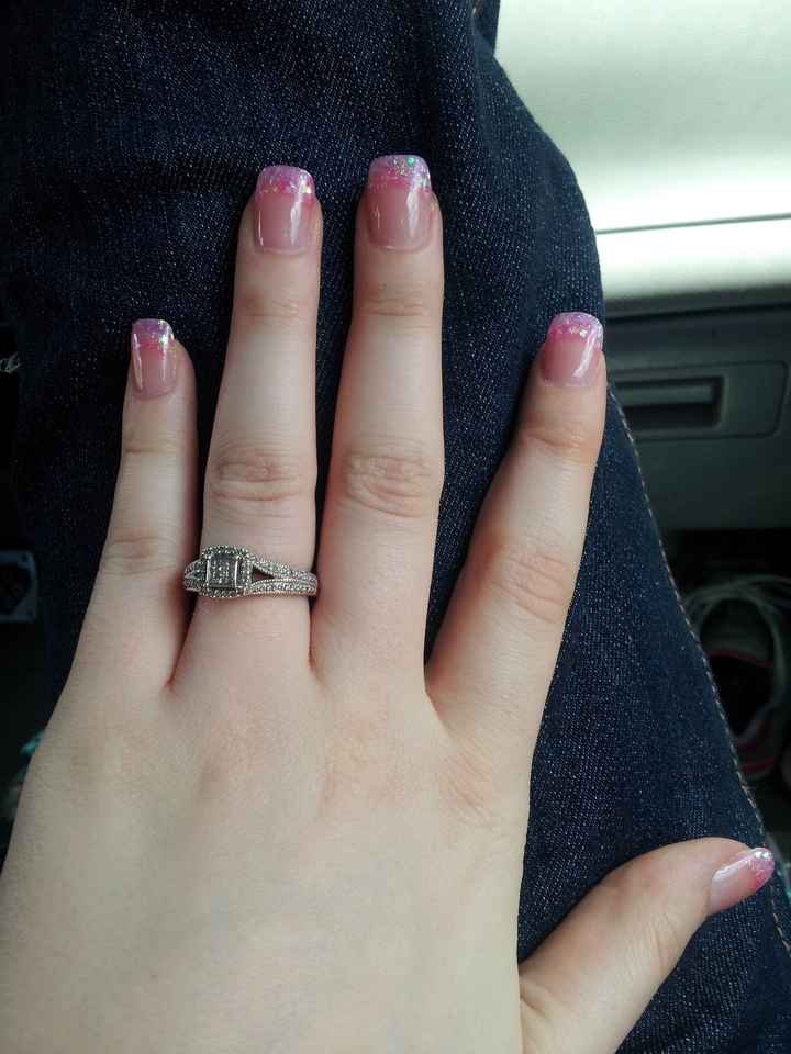 My pre wedding nails.
