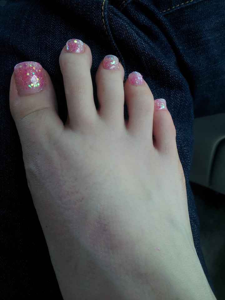 My pre wedding nails.