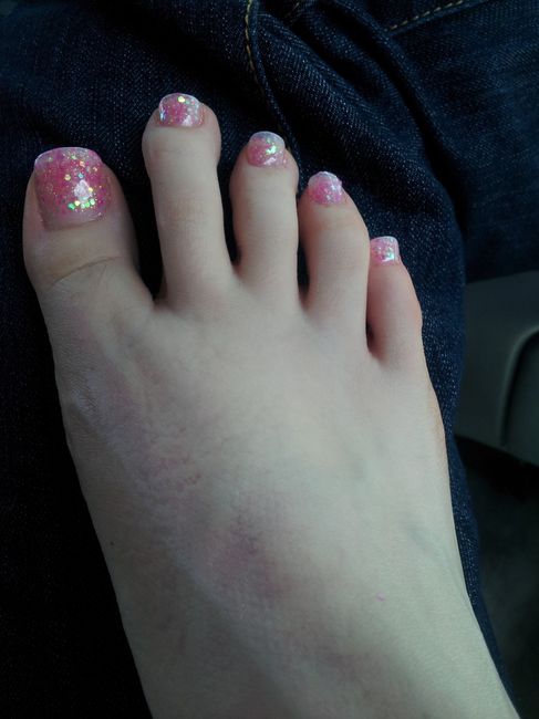 My pre wedding nails.