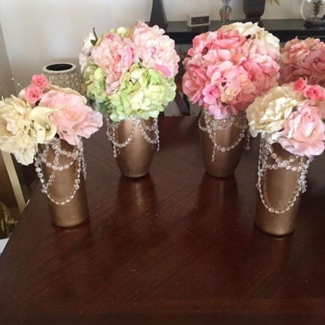 Let me see your Blush & Gold Spring Wedding decor :)