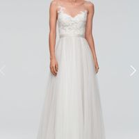 Watters Azriel Brides -- what shoes would you wear with this dress?