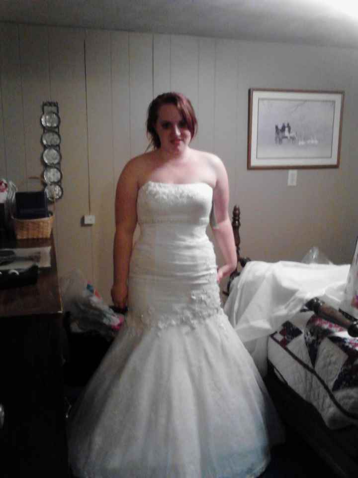 14 days till the wedding..oh and my dress