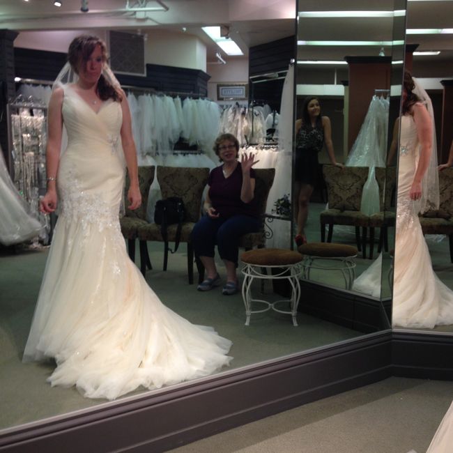 All this talk about dresses...