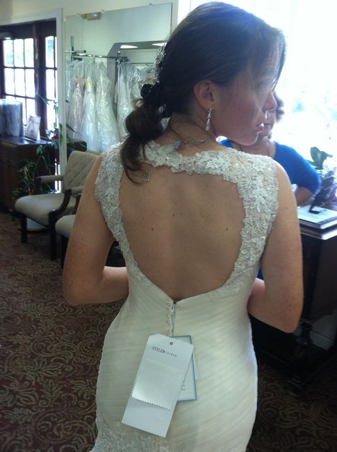 1st Fitting (Pics) Advice Please! :)