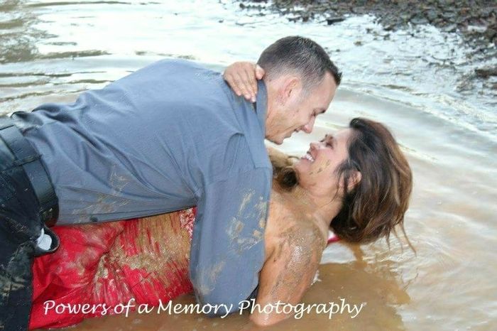 Trash the dress?