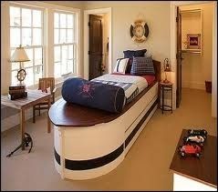 Cute ideas for a boy's bedroom?