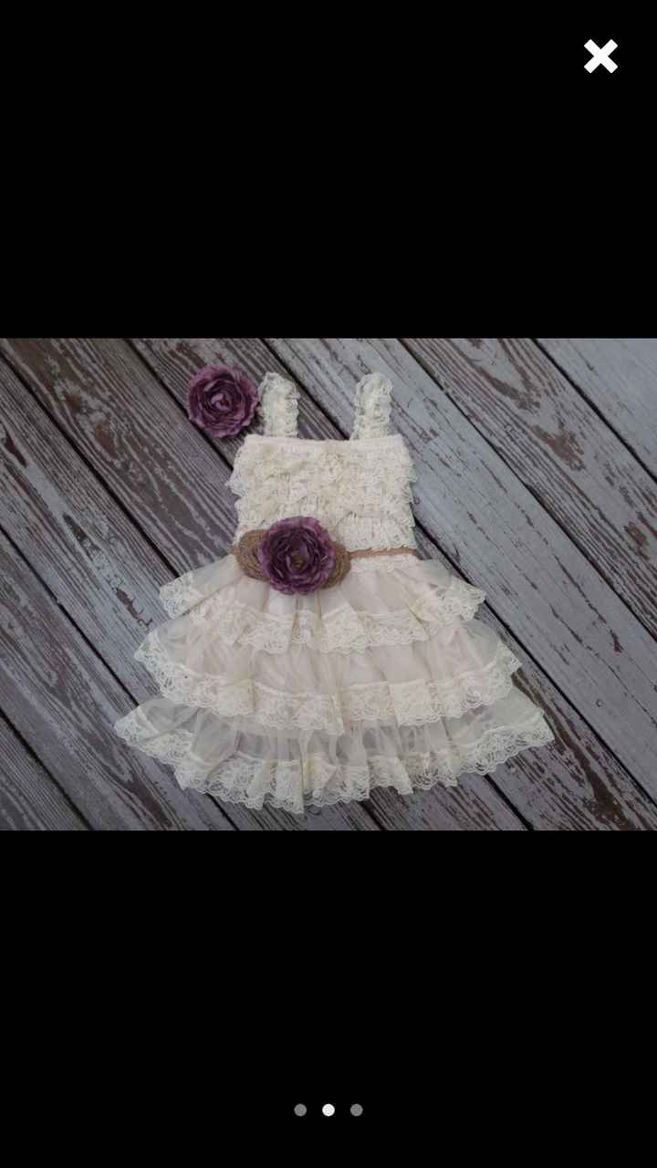 Flower girl dresses!