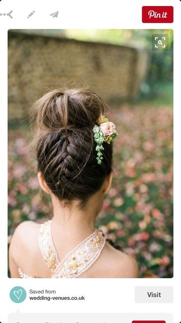 Flower Girl Hair