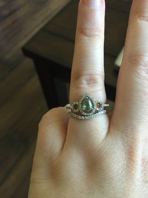Picked out my wedding band today!! Pics
