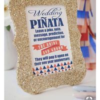 Pinata at our reception