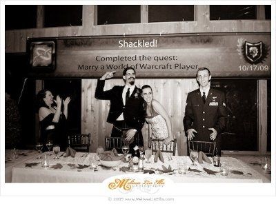 World of Warcraft wedding banner?