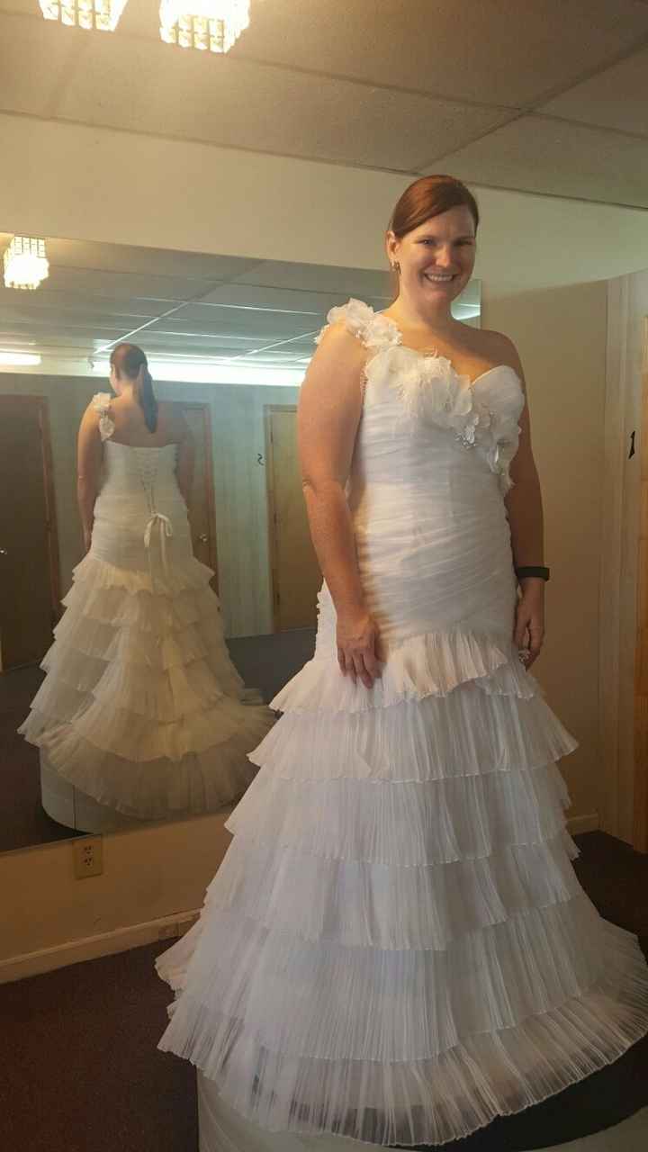 Finally love my dress!!